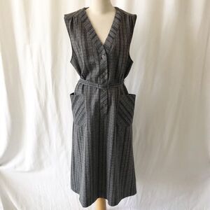 Vintage D’Allaird’s tweed belted dress size L